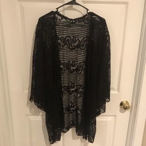 Poliana Plus Woman’s Black Cardigan One Size Pre-loved